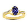 BUY 14K GOLD WITH NATURAL BLUE KYANITE GEMSTONE RING