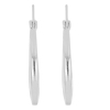 BUY 925 SILVER MINIMALIST HOOP EARRING PLAIN EARRING
