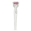 BUY GENUINE PINK TOPAZ GEMSTONE CLASSIC RING IN STERLING SILVER