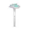 BUY GENUINE EMERALD GEMSTONE RING IN 925 SILVER