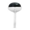 BUY 925 SILVER REAL BLACK ONYX GEMSTONE SINGLE STONE  RING