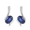 BUY GENUINE GREEN ONYX GEMSTONE EARRINGS IN 925 SILVER