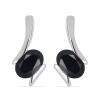 BUY GENUINE GREEN ONYX GEMSTONE EARRINGS IN 925 SILVER
