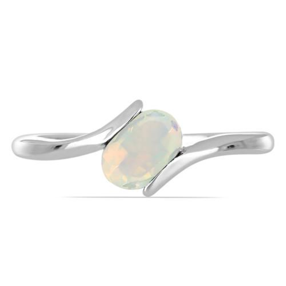 BUY STERLING SILVER SYNTHETIC ALEXANDRITE GEMSTONE RING
