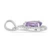 BUY BRAZILIAN AMETHYST GEMSTONE CLASSIC PENDANT IN 925 SILVER
