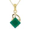 BUY STERLING SILVER SYNTHETIC ALEXANDRITE GEMSTONE PENDANT