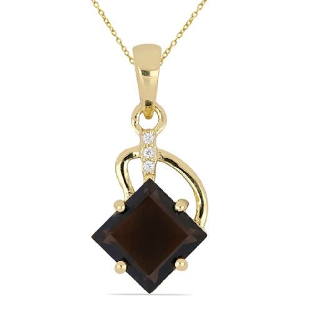 BUY STERLING SILVER SYNTHETIC ALEXANDRITE GEMSTONE PENDANT
