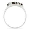 BUY 925 SILVER NATURAL SMOKY GEMSTONE STYLISH RING