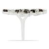 BUY 925 SILVER NATURAL SMOKY GEMSTONE STYLISH RING
