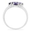 BUY STERLING SILVER SYNTHETIC ALEXANDERITE MULTI GEMSTONE RING