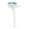 BUY REAL SWISS BLUE TOPAZ GEMSTONE RING IN 925 SILVER