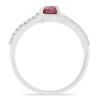 BUY 925 STERLING SILVER NATURAL INDIAN RUBY CLASSIC RING