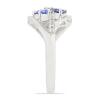 BUY REAL TANZANITE MULTI GEMSTONE RING IN 925 SILVER