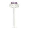BUY 925 SILVER SYNTHETIC ALEXANDERITE GEMSTONE HALO RING