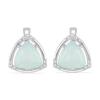 BUY 925 SILVER  BRAZILIAN AMETHYST GEMSTONE CLASSIC EARRINGS
