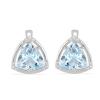 BUY 925 SILVER  BRAZILIAN AMETHYST GEMSTONE CLASSIC EARRINGS