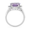 BUY BRAZILIAN AMETHYST GEMSTONE CLASSIC RING IN STERLING SILVER