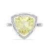 BUY BRAZILIAN AMETHYST GEMSTONE CLASSIC RING IN STERLING SILVER