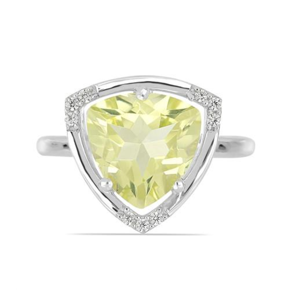 BUY BRAZILIAN AMETHYST GEMSTONE CLASSIC RING IN STERLING SILVER