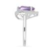 BUY BRAZILIAN AMETHYST GEMSTONE CLASSIC RING IN STERLING SILVER
