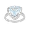 BUY BRAZILIAN AMETHYST GEMSTONE CLASSIC RING IN STERLING SILVER