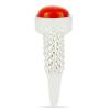 BUY COMPRESSED RED CORAL GEMSTONE RING IN STERLING SILVER