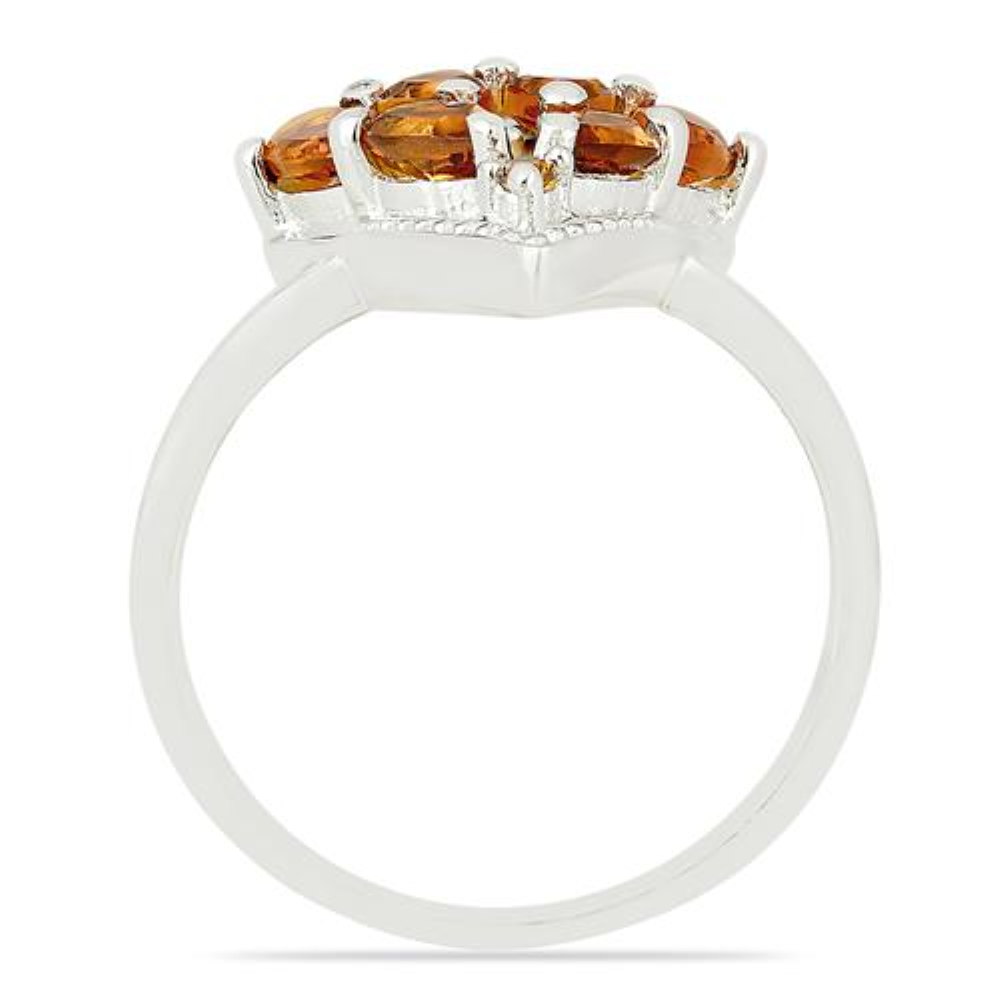 BUY MADEIRA CITRINE FANCY RING IN 925 STERLING SILVER 