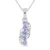BUY 925 SILVER NATURAL CITRINE MULTI STONE PENDANT