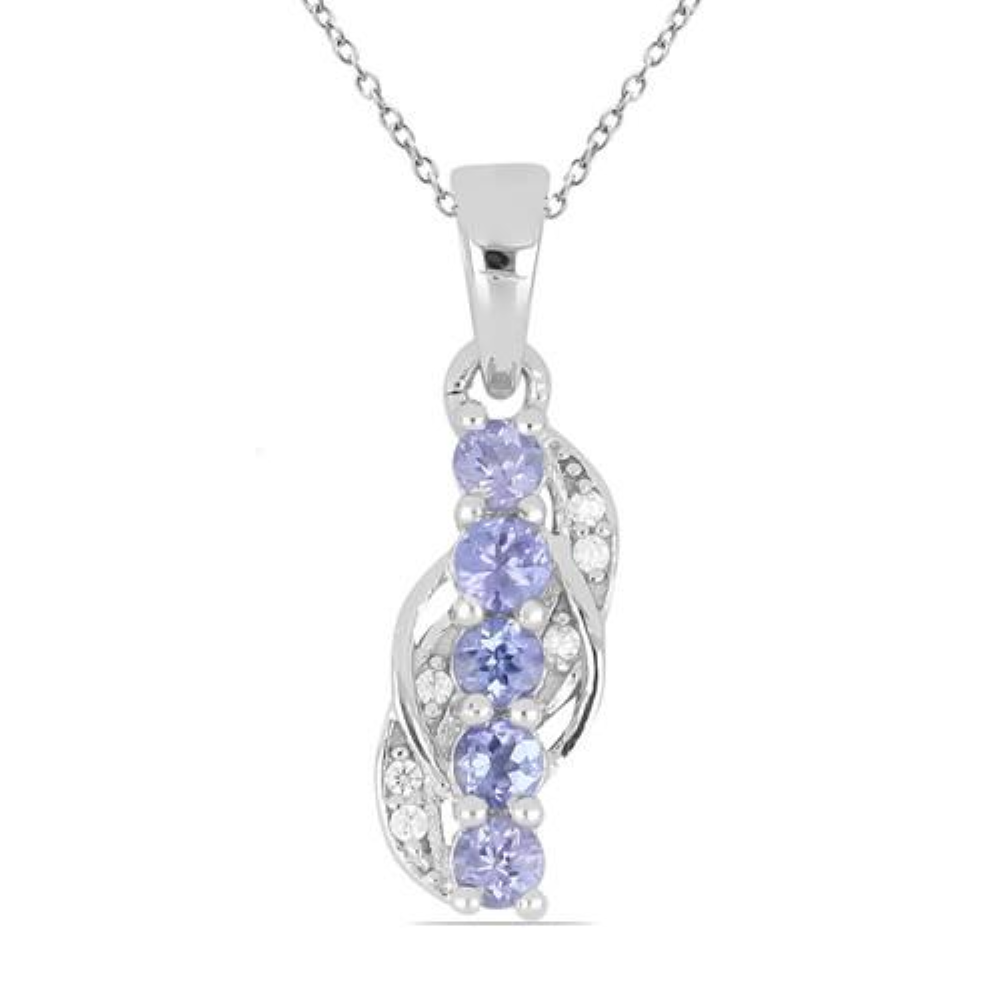 BUY 925 SILVER NATURAL CITRINE MULTI STONE PENDANT