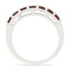 BUY NATURAL GARNET GEMSTONE RING IN STERLING SILVER