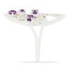 BUY 925 STERLING SILVER REAL AFRICAN AMETHYST GEMSTONE RING