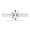 BUY 925 SILVER NATURAL SKY BLUE TOPAZ SINGLE STONE RING