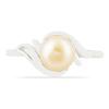 BUY REAL PEACH FRESHWATER PEARL GEMSTONE RING IN STERLING SILVER