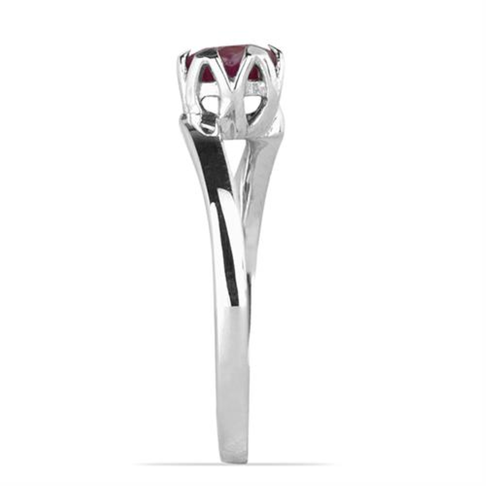 BUY 925 SILVER REAL RHODOLITE GEMSTONE RING