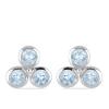 BUY STERLING SILVER REAL BLACK SAPPHIRE GEMSTONE EARRINGS
