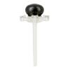 BUY NATURAL BLACK FRESHWATER PEARL GEMSTONE RING IN 925 SILVER