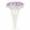 BUY NATURAL PINK AMETHYST GEMSTONE RING IN 925 SILVER
