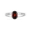 BUY REAL AFRICAN AMETHYST GEMSTONE RING IN STERLING SILVER