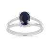 BUY REAL AFRICAN AMETHYST GEMSTONE RING IN STERLING SILVER