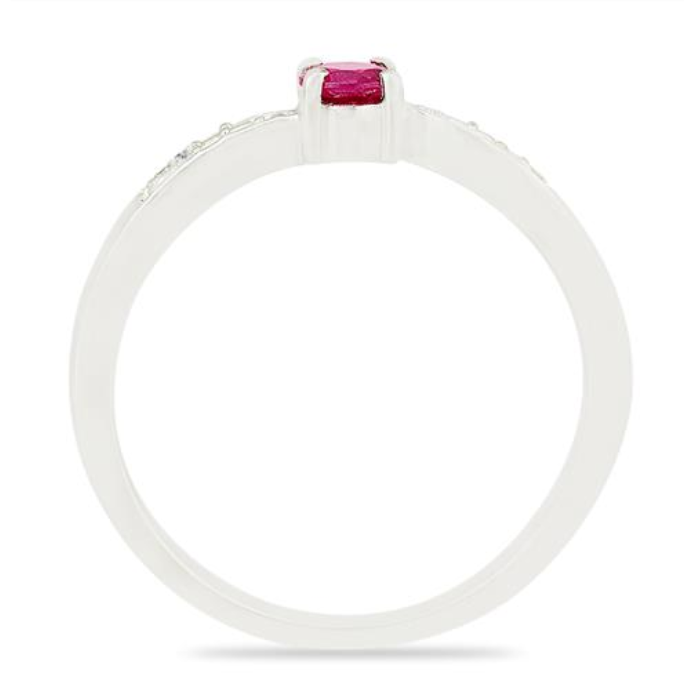 BUY NATURAL PINK TOPAZ GEMSTONE CLASSIC RING IN 925 SILVER 