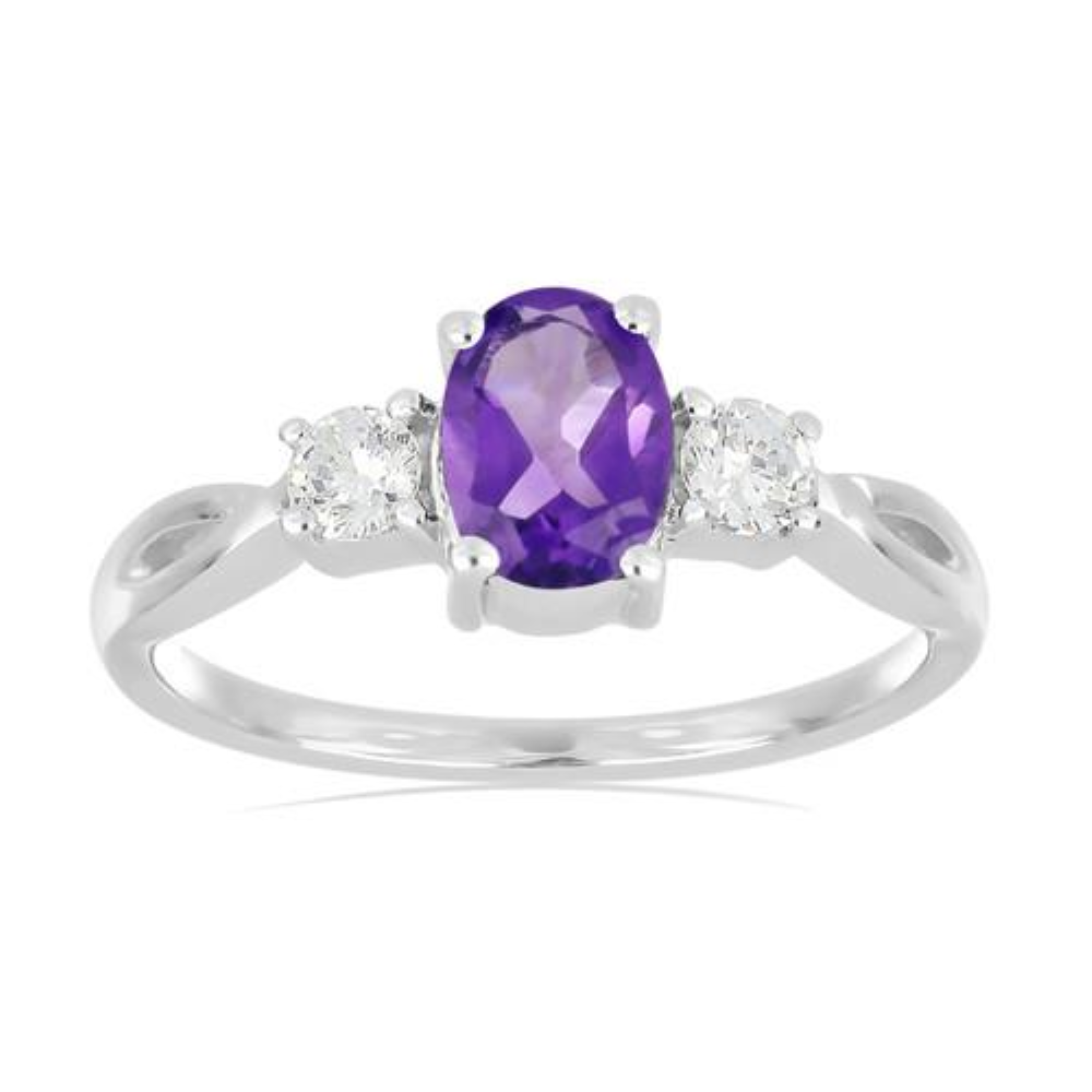 BUY STERLING SILVER NATURAL  IOLITE GEMSTONE CLASSIC RING