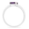 BUY 925 SILVER AFRICAN AMETHYST GEMSTONE RING