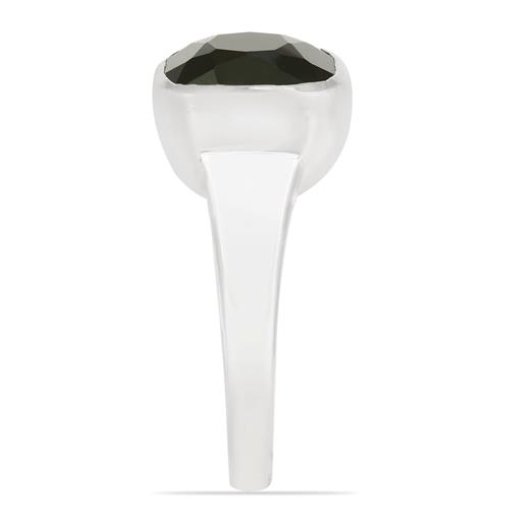 BUY REAL BLACK ONYX GEMSTONE STYLISH RING IN 925 SILVER