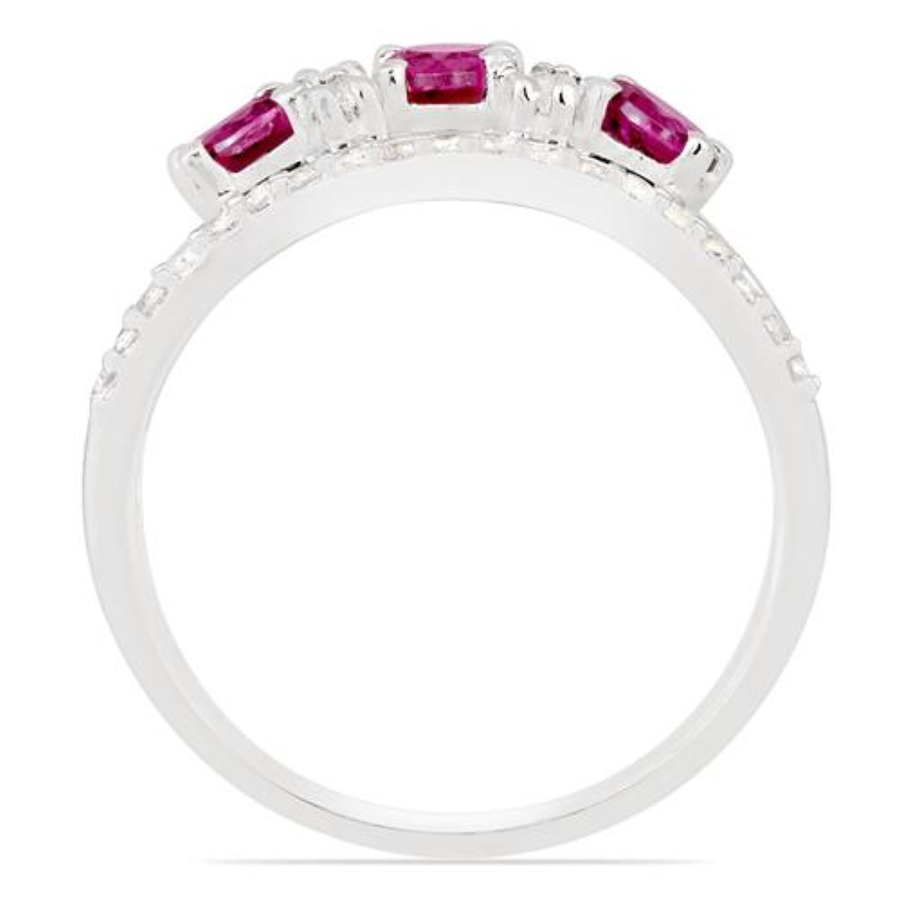 BUY 925 SILVER NATURAL PINK TOPAZ GEMSTONE RING