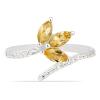 BUY 925 SILVER NATURAL CITRINE GEMSTONE RING