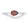 BUY STERLING SILVER NATURAL TANZANITE GEMSTONE CLASSIC RING