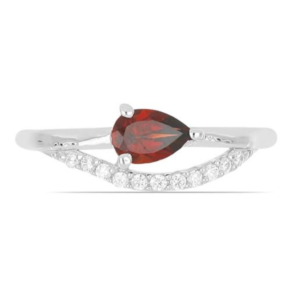 BUY STERLING SILVER NATURAL TANZANITE GEMSTONE CLASSIC RING