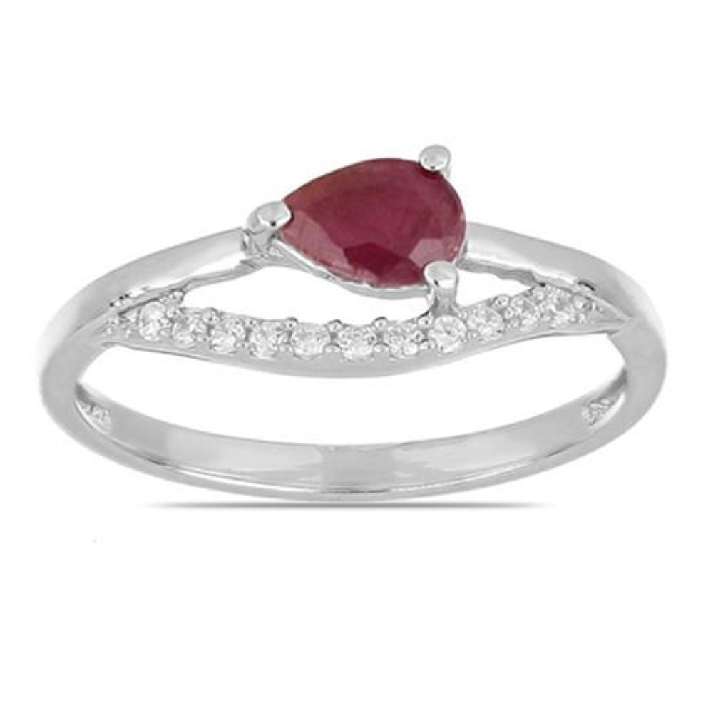 BUY STERLING SILVER NATURAL TANZANITE GEMSTONE CLASSIC RING