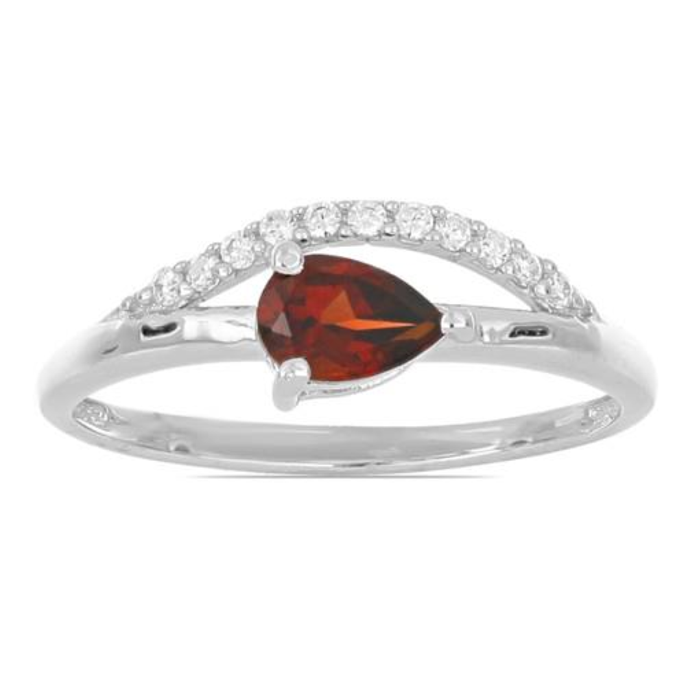 BUY STERLING SILVER NATURAL TANZANITE GEMSTONE CLASSIC RING