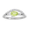 BUY STERLING SILVER NATURAL TANZANITE GEMSTONE CLASSIC RING